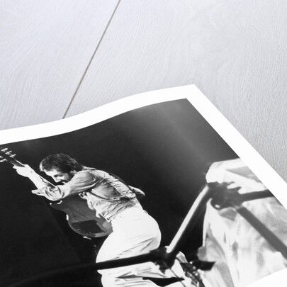 The Who - Pete Townsend at Parkhead, Glasgow 1976 (2) by Steve Thomson